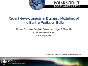 Recent developments in Dynamic Modelling of the Earth`s