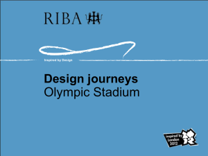 Olympic Stadium design journey