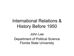 IR_History_pre-1950 - Florida State University