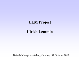 ULM project