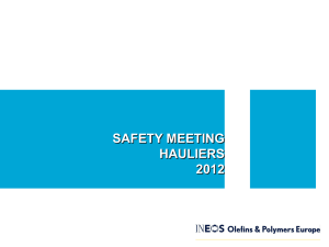 HSE presentation meetings hauliers 2012