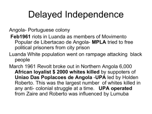 Delayed Independence