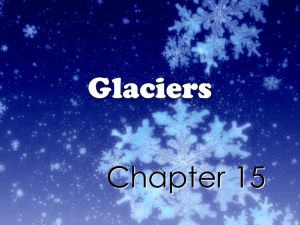 Unit 4: Glaciers Slides