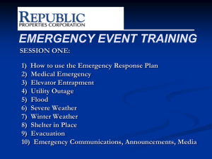 Click here for Emergency Event Training 1