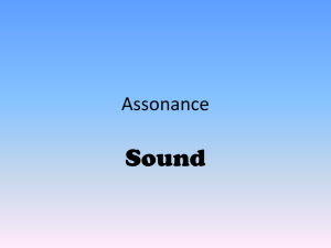 Assonance