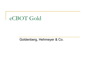 eCbot Gold - JamesGoulding.com
