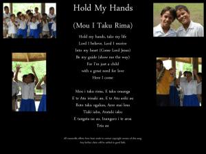 Hold My Hands (Mou I Taku Rima)