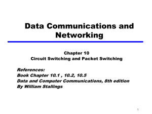 Circuit and Packet Switching