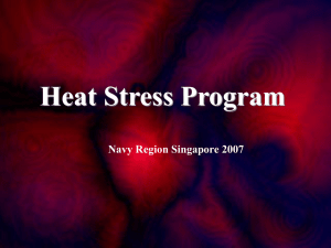 Heat Stress Lesson