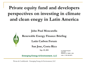 CTLAF Master presentation - Latin American Carbon Forum