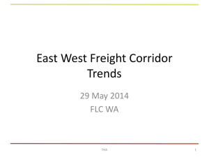 May 2014 - Freight and Logistics Council of Western Australia
