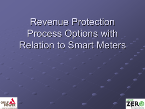 Revenue Protection Process Options with Relation to Smart