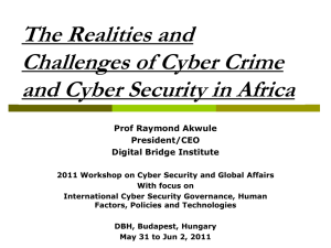 Cyber Security - International Cyber Center