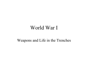 World-War-I-weapons-trenches-and