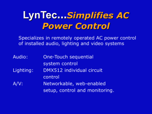 LynTec Lighting Powerpoint