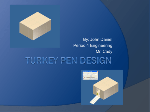 Turkey Pen Design - John Daniel