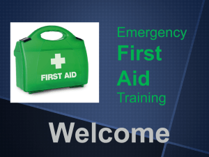 EFAW-2013 - First Aid Training Excellence