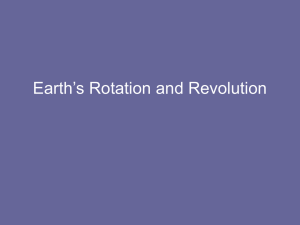 Rotation & Revolution