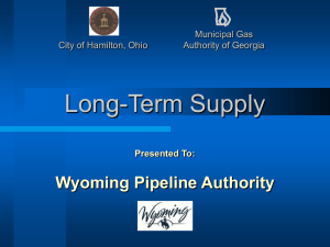 Hamilton, Ohio - Wyoming Pipeline Authority