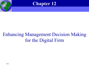 Enhancing Management Decision