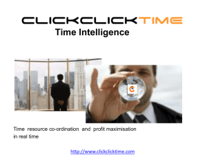 marketing ppt - Click Click Time