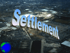 Settlement Introduct.. - Abingdon School Study Site