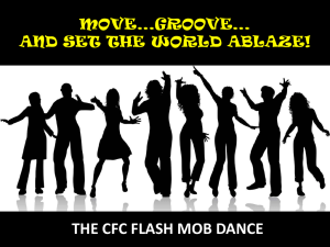 0_CFC Flash Mob Dance Guidelines