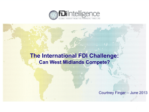 The fDi Report 2013: Global trends