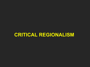 7 Critical Regionalism