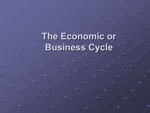 The economic Cycle - Business Studies A Level for WJEC