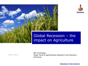 Global Recession - Nuffield International
