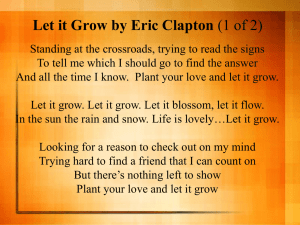 Let it Grow - WordPress.com