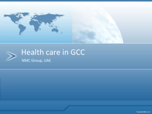 Healthcare in GCC