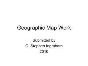Geographic Map Work