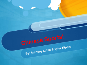 Waita_China_PPT_2013_files/Sports in China