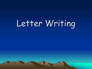 Letter Writing2.doc