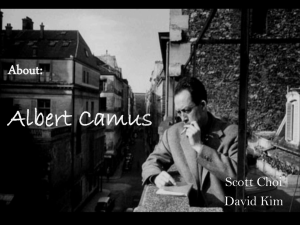 About: Albert Camus