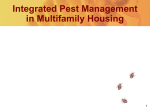 Integrated Pest Management in Conventional Public