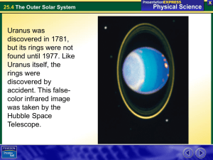 25.4 The Outer Solar System