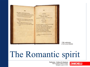 The Romantic spirit