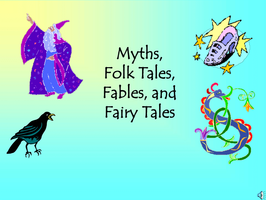 The Fables And Fairy Tales With Human