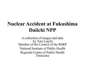 Fukushima Daiichi nuclear accident