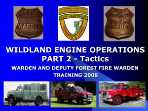 Wildland Engine Operations