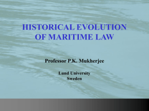 Public and Private Maritime Law