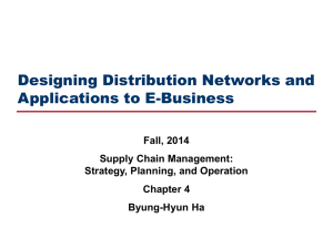 Designing Distribution Networks and Applications to E