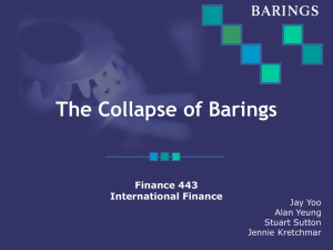 The Collapse of Baring