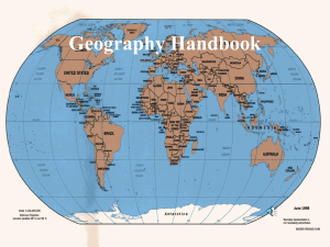 Geography Handbook Maps