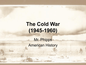 The Cold War (1945