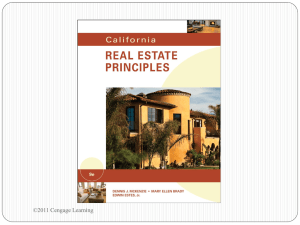 California Real Estate Principles, 9th Edition