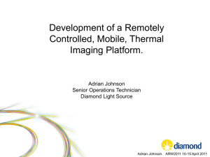 Johnson ARW2011 Thermal imaging platform